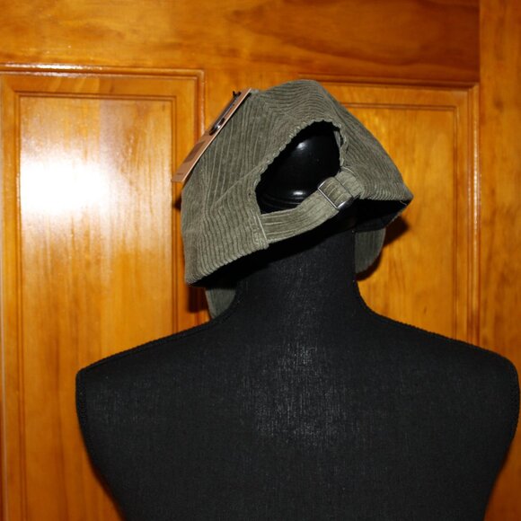 Corduroy Olive Ball Cap - Grateful - Picture 2 of 2